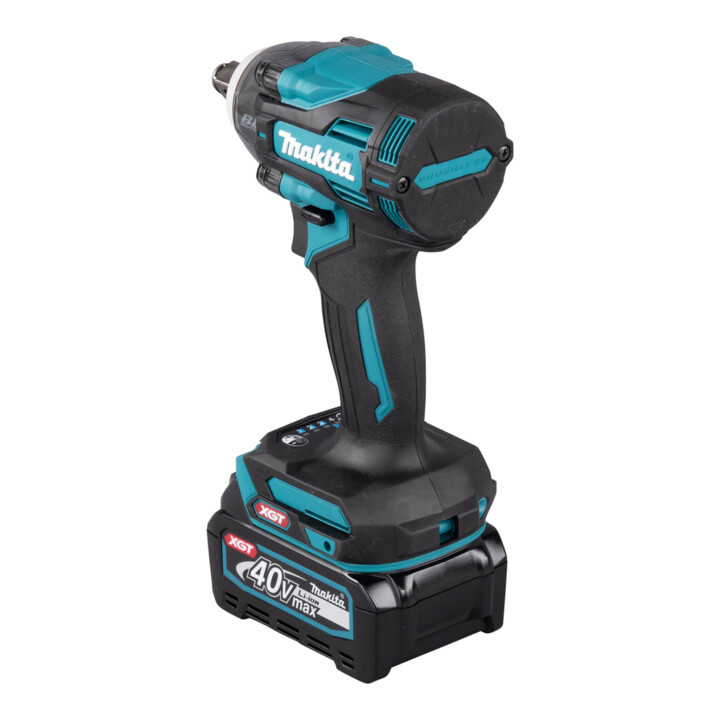 Makita accu-slagmoersleutel 40 V max. / 2,5 Ah, 2 accu + lader in MAKPAC TW004GD201