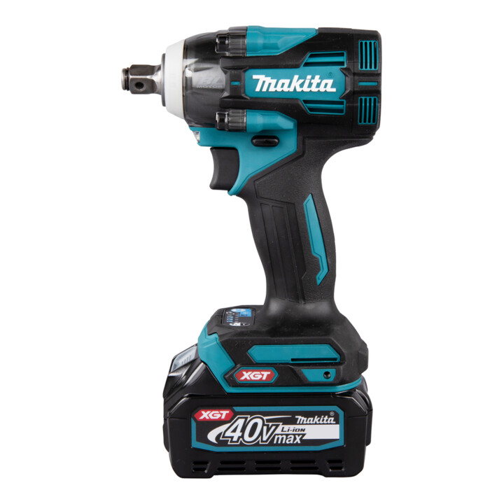 Makita accu-slagmoersleutel 40 V max. / 2,5 Ah, 2 accu + lader in MAKPAC TW004GD201