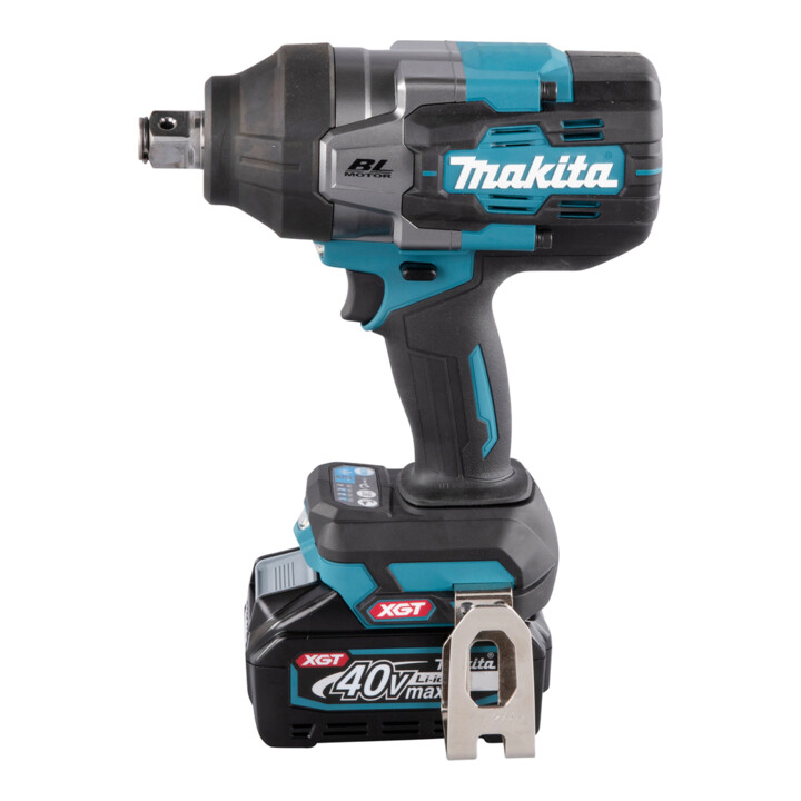 Makita accu-slagmoersleutel 40 V max. / 4.0 Ah, 2 accu + lader in MAKPAC TW001GM201