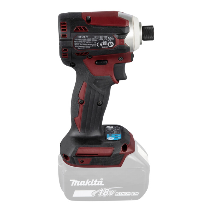 Makita accu-slagmoersleutel LXT ® in rood, DTD171ZAR
