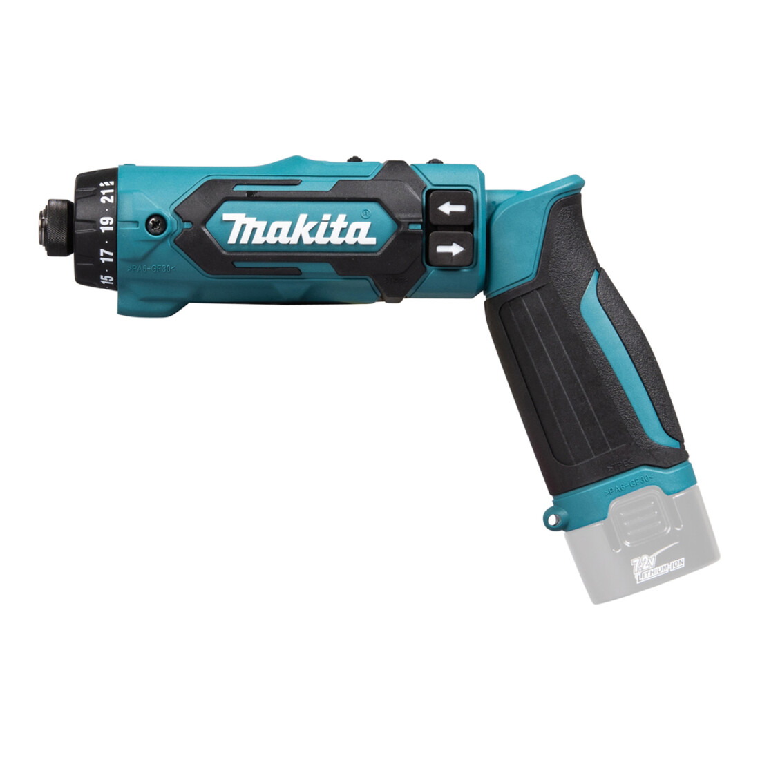 Makita accu-steelschroevendraaier 7,2 V (zonder accu, zonder lader) DF012DZ
