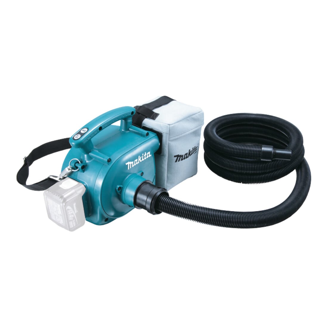 Makita accu stofzuiger 14.4 V DVC340Z soloversie
