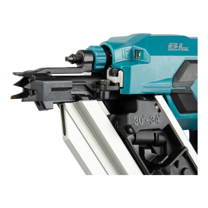 Makita Accu-strooknagelmachine 40V max. zonder accu zonder lader