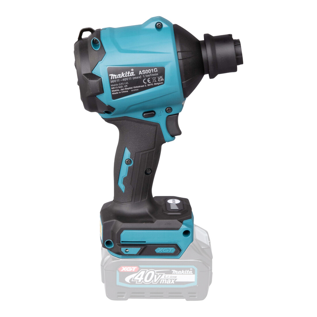 Makita accublazer AS001GZ 40V max. (zonder accus, zonder lader)