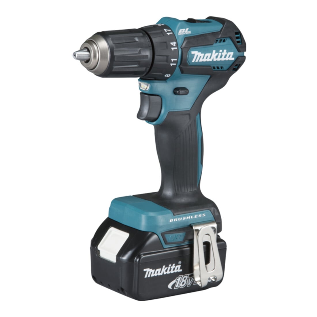 Makita accuboormachine DDF483RF3J