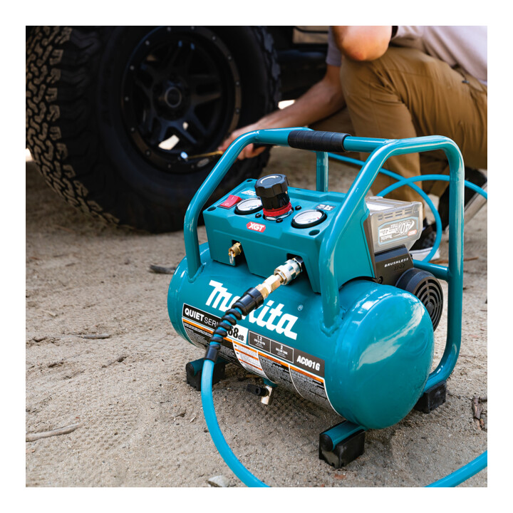 Makita accucompressor XGT, 40V max., boiler, 7,6 l