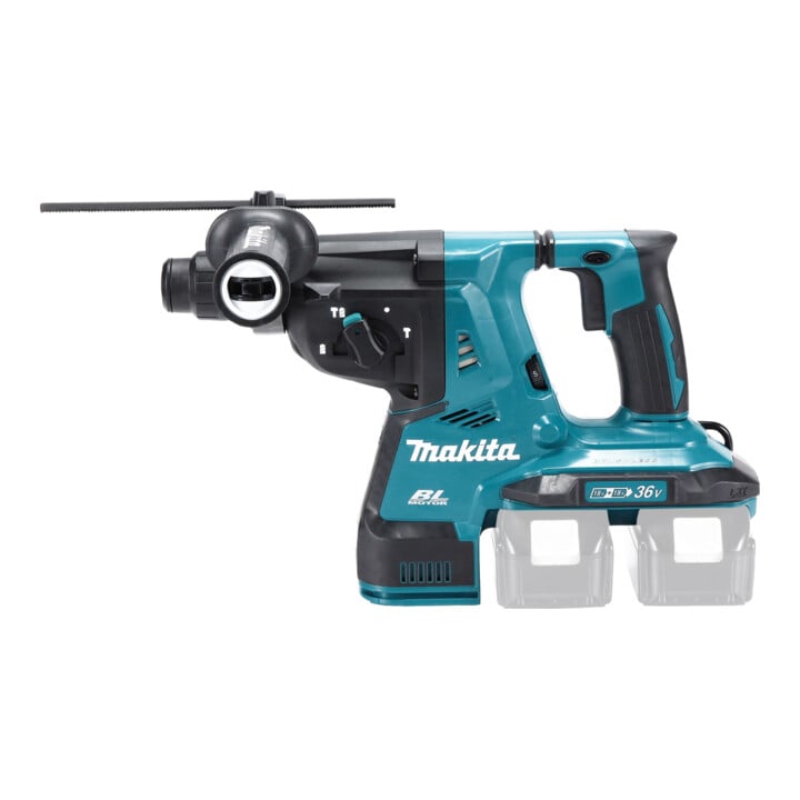 Makita accuklopboormachine DHR280ZJ met SDS-PLUS 2x18 V in MAKPAC