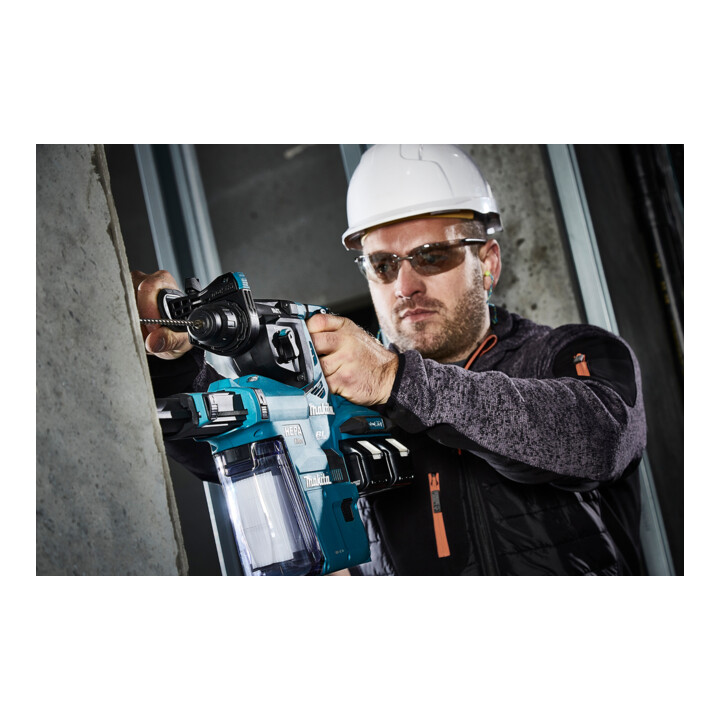 Makita accuklopboormachine DHR280ZJ met SDS-PLUS 2x18 V in MAKPAC