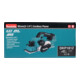 Makita accuschaafmachine 82mm 18V DKP181Z