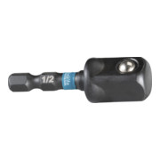 Makita Adattatore 1/4" esagonale - 1/2" quadro