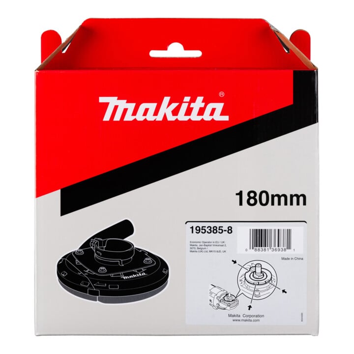 Makita afzuigkap 180mm ruw (195385-8)