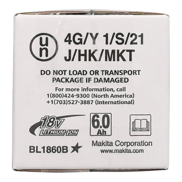 Makita Akku-BL1860B Li 18,0V 6.0Ah