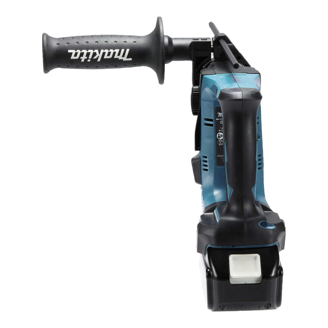 Makita Akku-Bohrhammer für SDS-PLUS 18 V / 2,0 Ah, 2 Akkus + Ladegerät im MAKPAC DHR171RAJ
