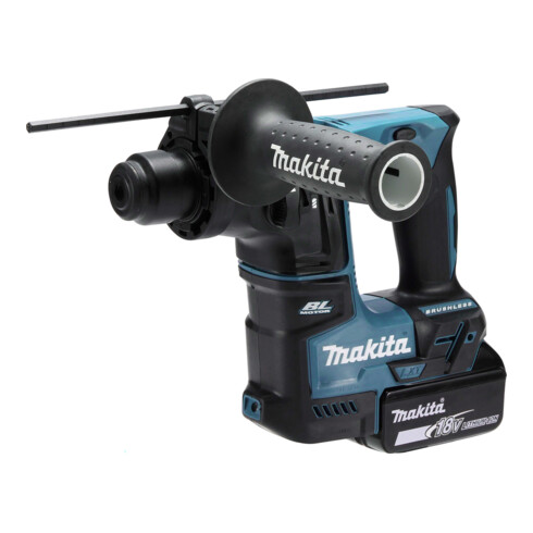 Makita Akku-Bohrhammer für SDS-PLUS 18 V / 2,0 Ah, 2 Akkus + Ladegerät im MAKPAC DHR171RAJ