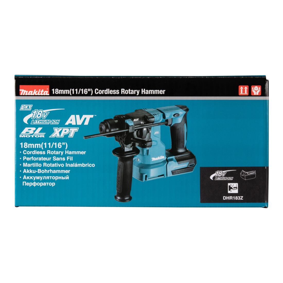 Makita Akku-Bohrhammer SDS+ 18V, ohne Akku