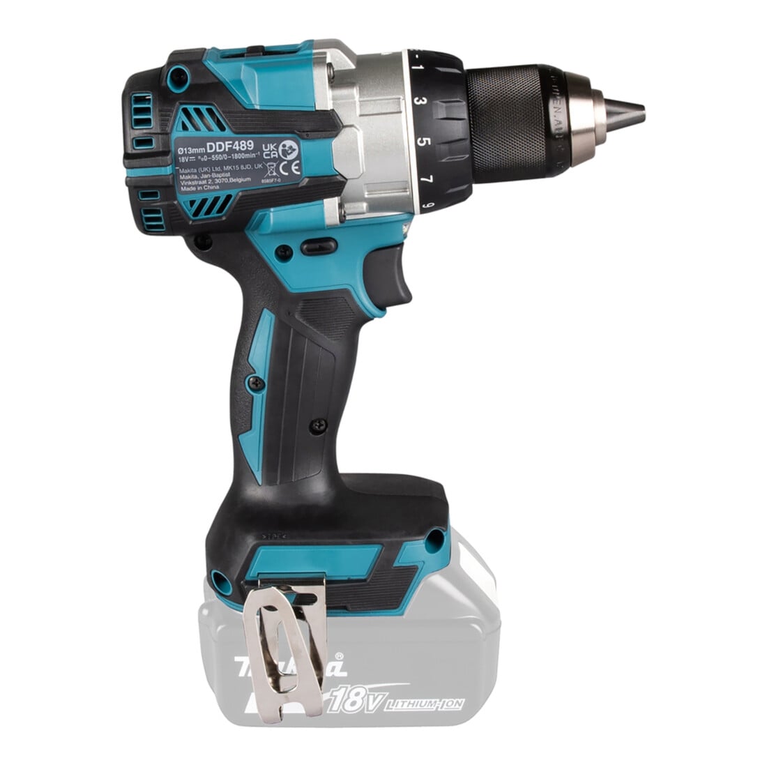 Makita Akku-Bohrschrauber 18V, 1800 U/min, ohne Akku
