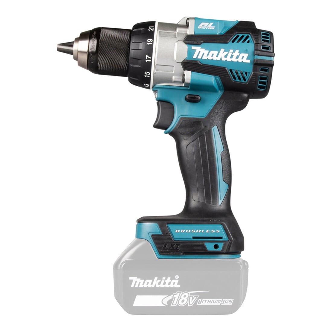 Makita Akku-Bohrschrauber 18V, 1800 U/min, ohne Akku
