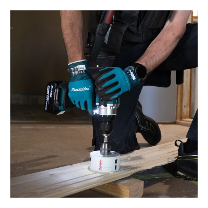 Makita Akku-Bohrschrauber 18V 5,0 Ah 2 Akkus Ladegerät MAKPAC