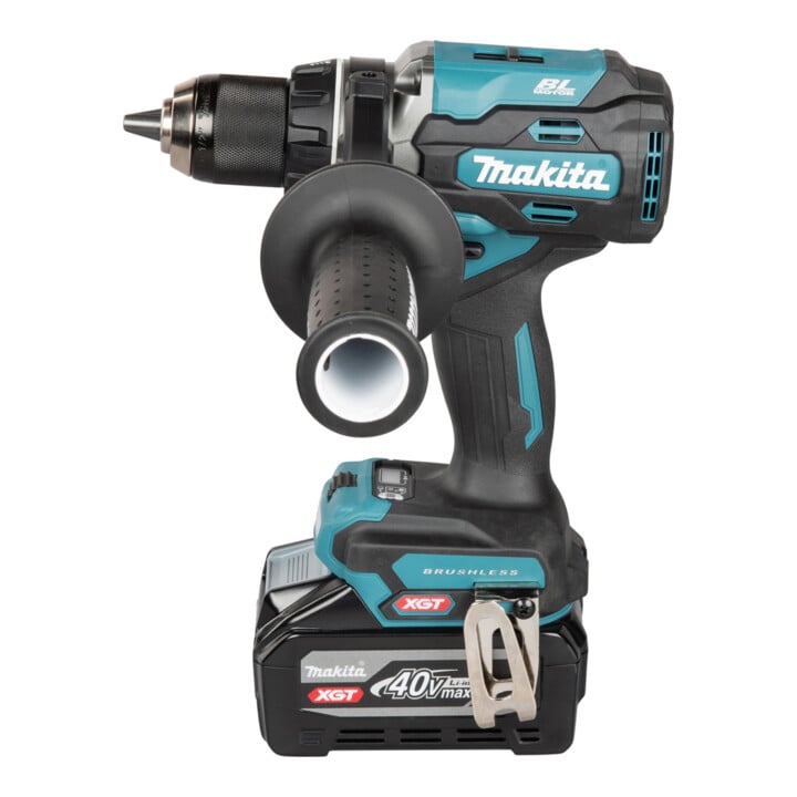 Makita Akku-Bohrschrauber 40V max. 4,0 Ah 2 Akkus Ladegerät MAKPAC