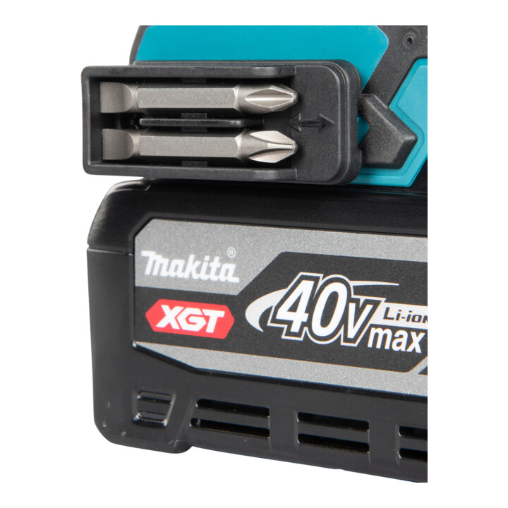 Makita Akku-Bohrschrauber 40V max. 4,0 Ah 2 Akkus Ladegerät MAKPAC