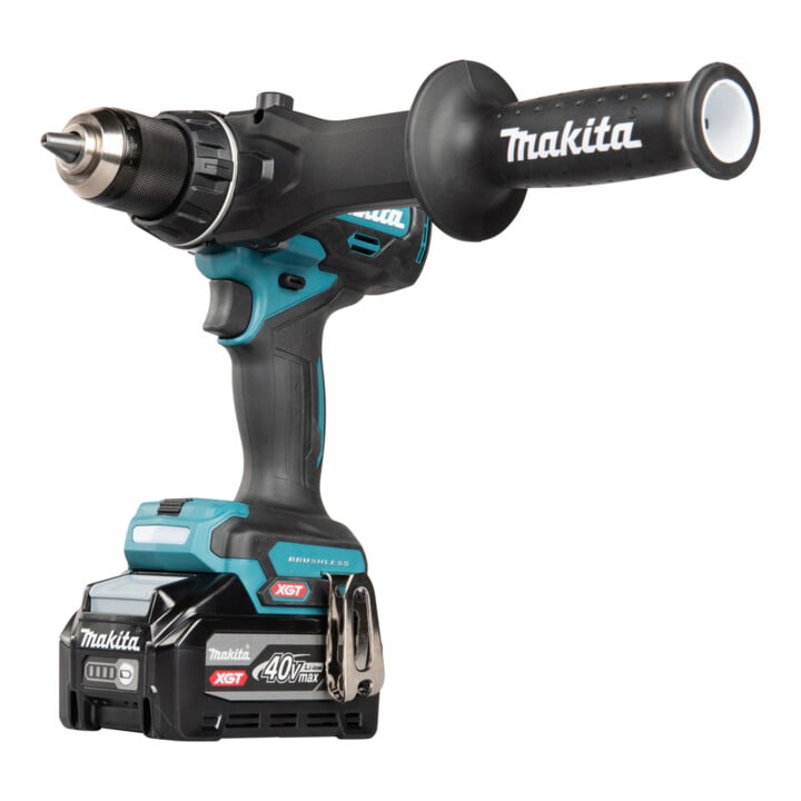 Makita Akku-Bohrschrauber 40V max. 4,0 Ah 2 Akkus Ladegerät MAKPAC