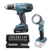 Makita Akku-Bohrschrauber DF457DWLX1-1