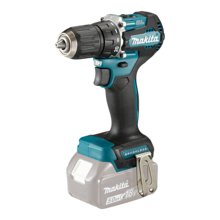 Set Makita Akku-Bohrschrauber LXT DDF487Z + Bosch Extra Hard Bit-Set, 43-tlg.