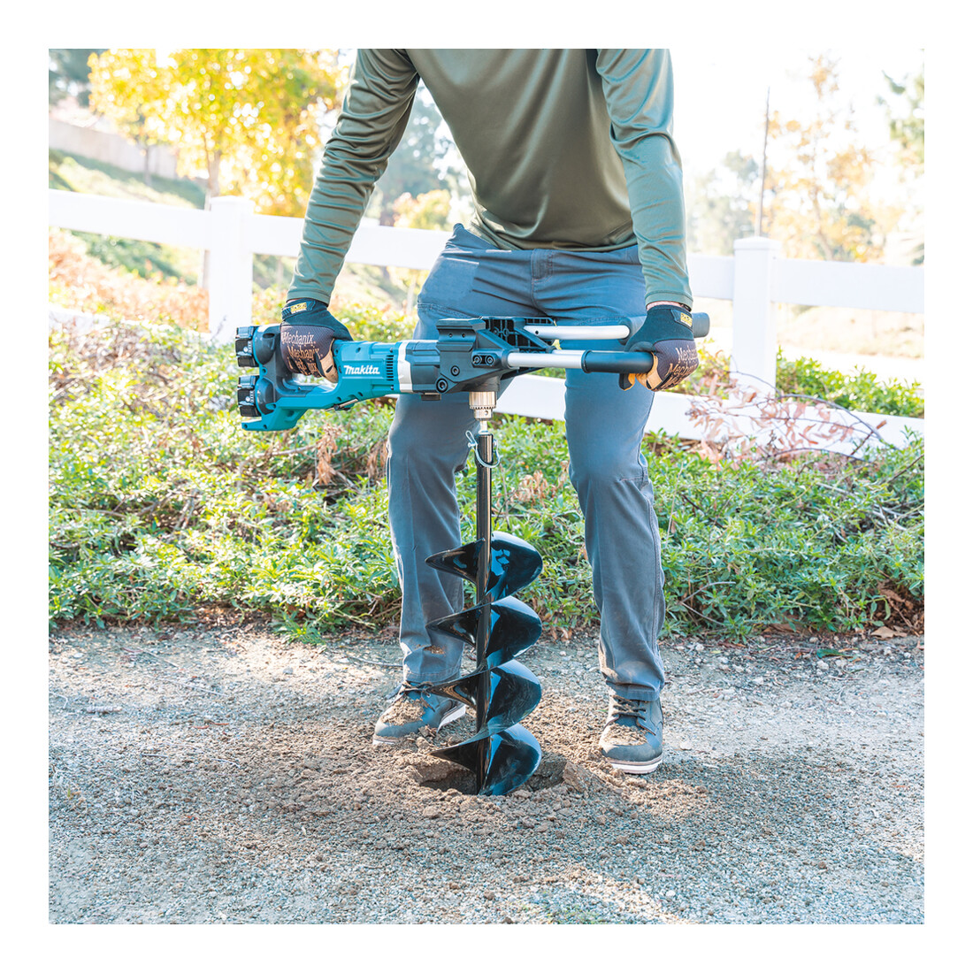 Makita Akku-Erdbohrer 2x18 V DDG460ZX7