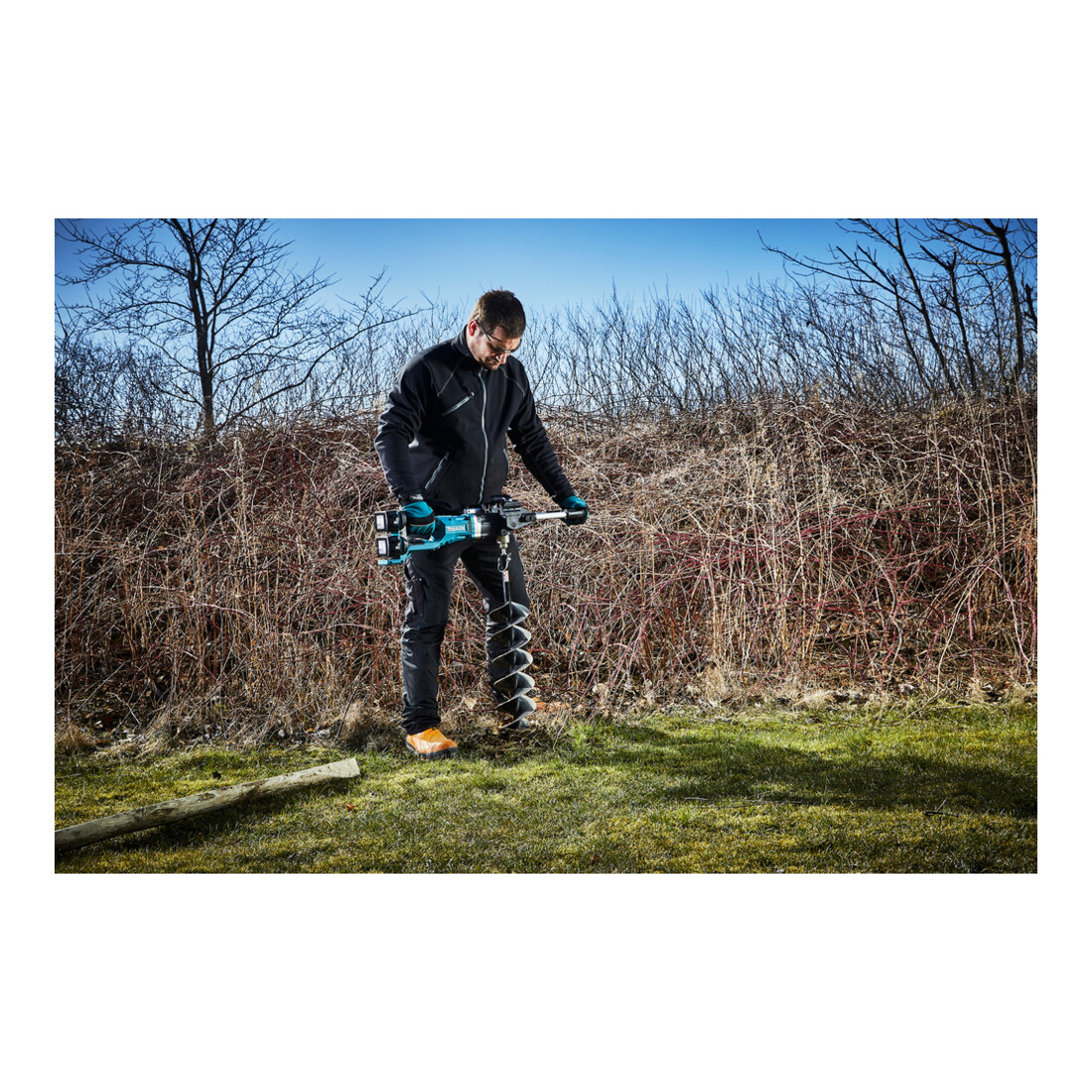 Makita Akku-Erdbohrer 2x18 V DDG460ZX7