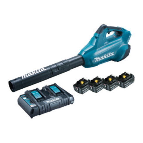 Makita Akku-Gebläse 2x18V mit 4 Akkus 5.0 Ah DUB362PT4X
