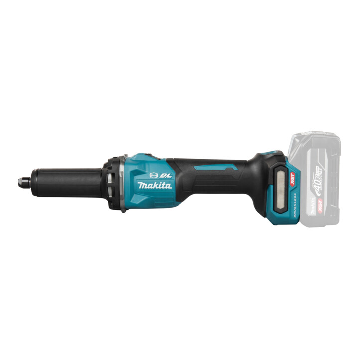 Makita Akku-Geradschleifer 40V max. mit Schiebeschalter