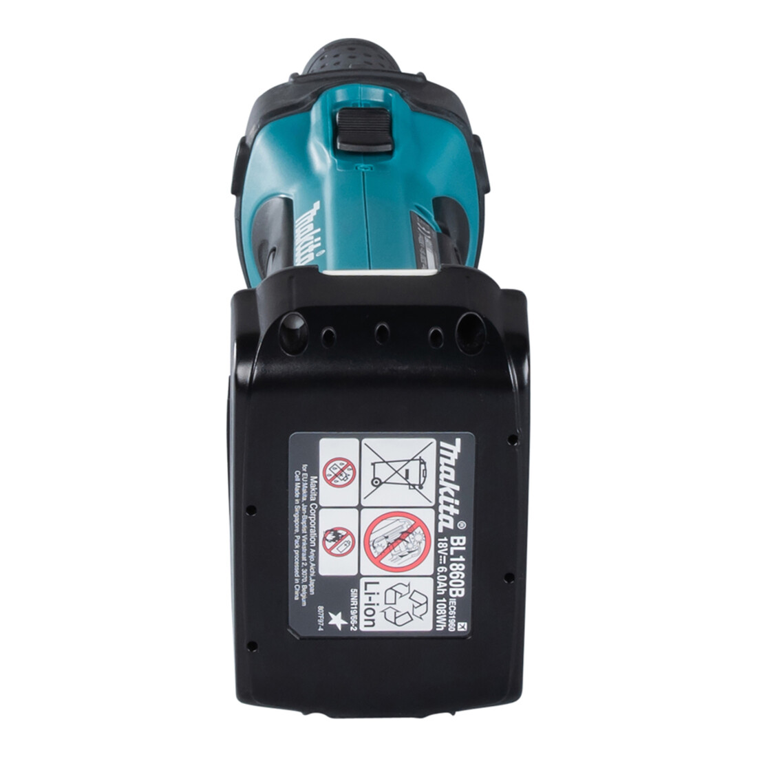 Makita Akku-Geradschleifer DGD800RTJ