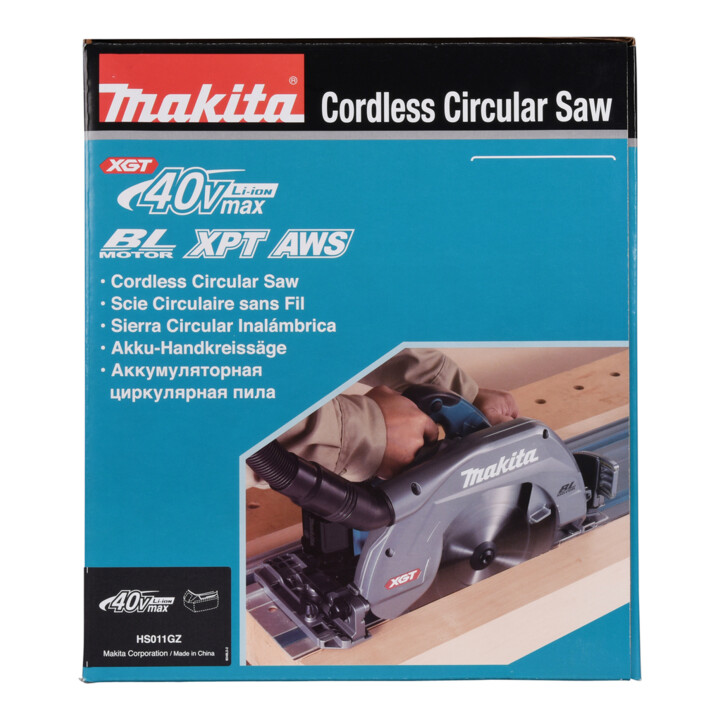 Makita Akku-Handkreissäge 101mm 40V max. / 5,0 Ah, 2 Akkus + Ladegerät