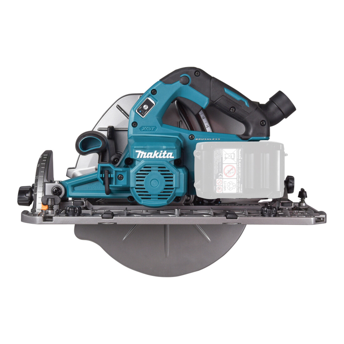 Makita Akku-Handkreissäge 101mm 40V max. (ohne Akku, ohne Ladegerät)
