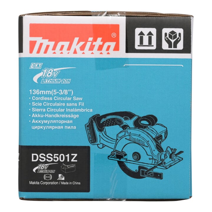 Makita Akku-Handkreissäge 18 V DSS501Z Solo-Version