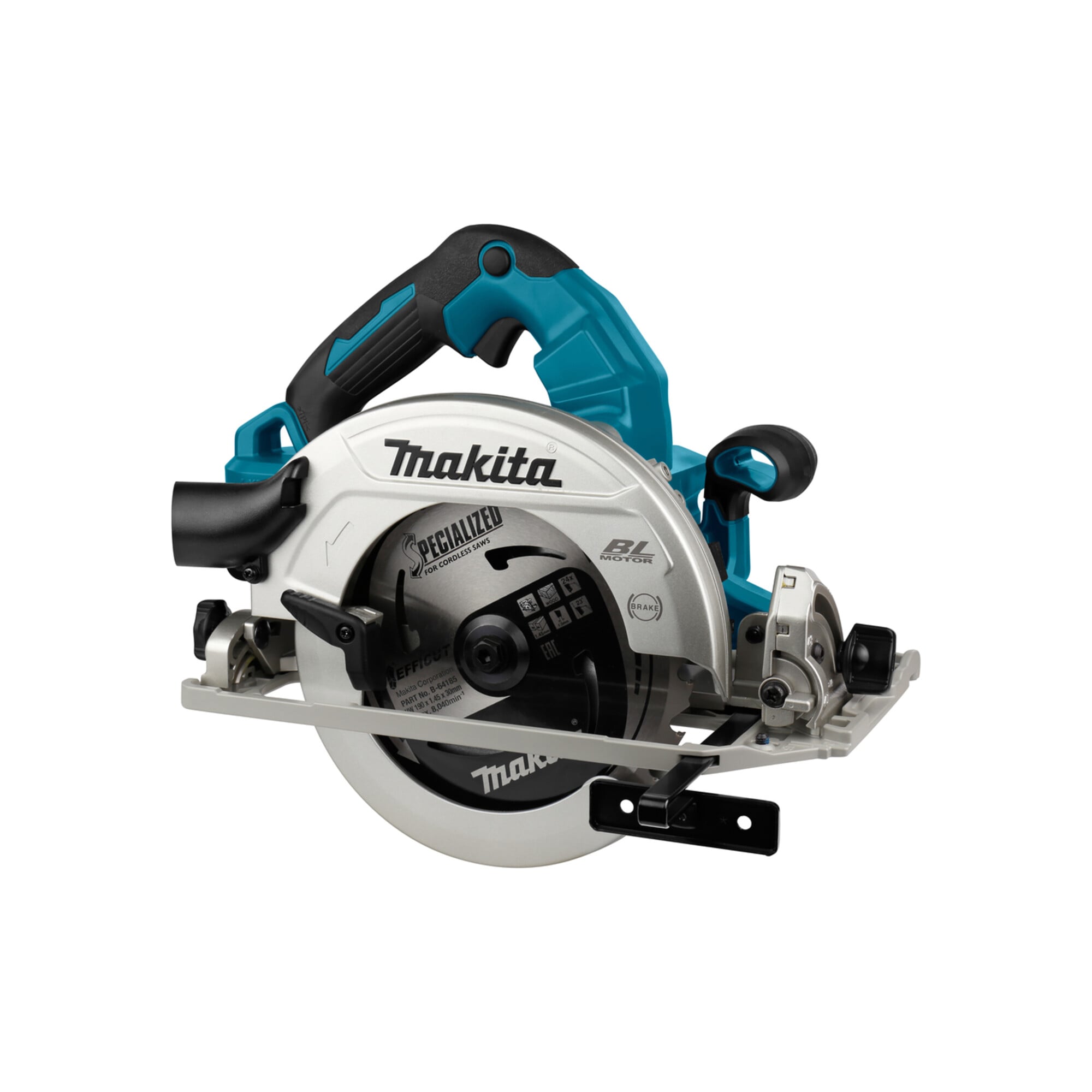 Makita Akku-Handkreissäge 2x18 V mit Bluetooth (ohne Akku, ohne Ladegerät) im MAKPAC DHS783ZJU