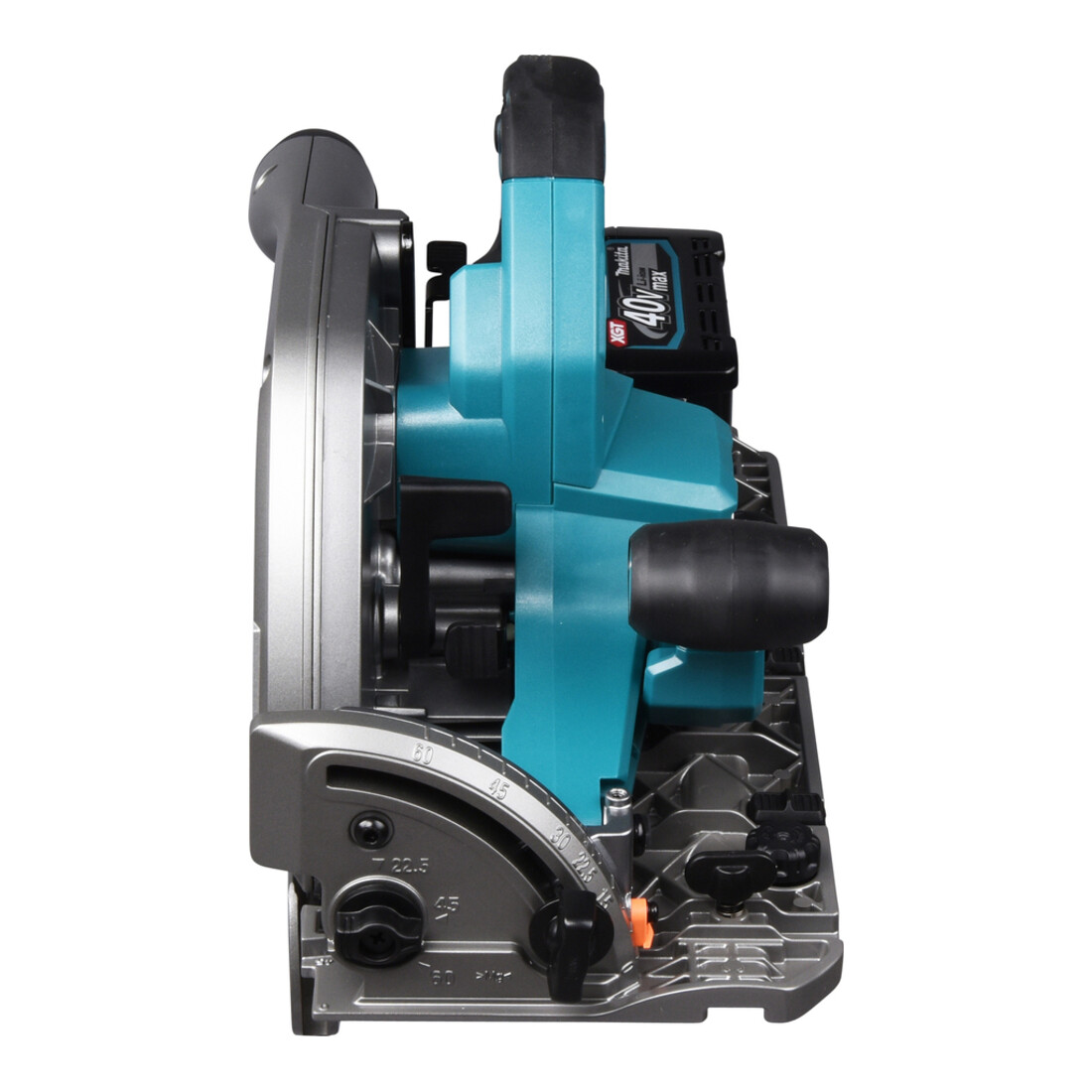 Makita Akku-Handkreissäge 40V max. / 5,0 Ah, 2 Akkus + Ladegerät im Transportkoffer