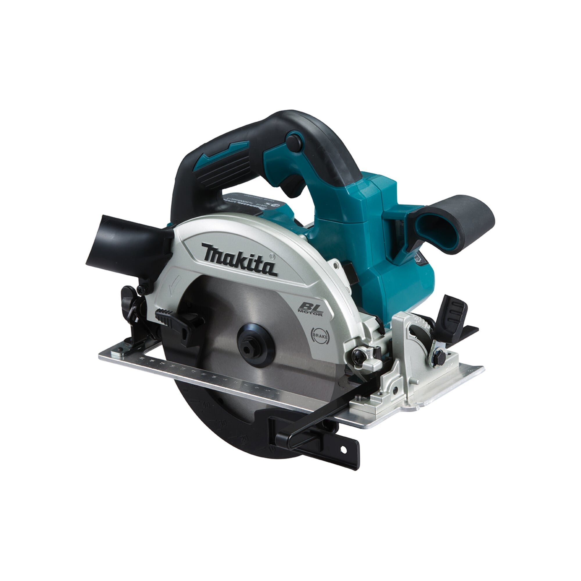 Makita Akku-Handkreissäge 57 mm 18 V mit Bluetooth / 5,0 Ah, 2 Akkus + Ladegerät im MAKPAC DHS661RTJU