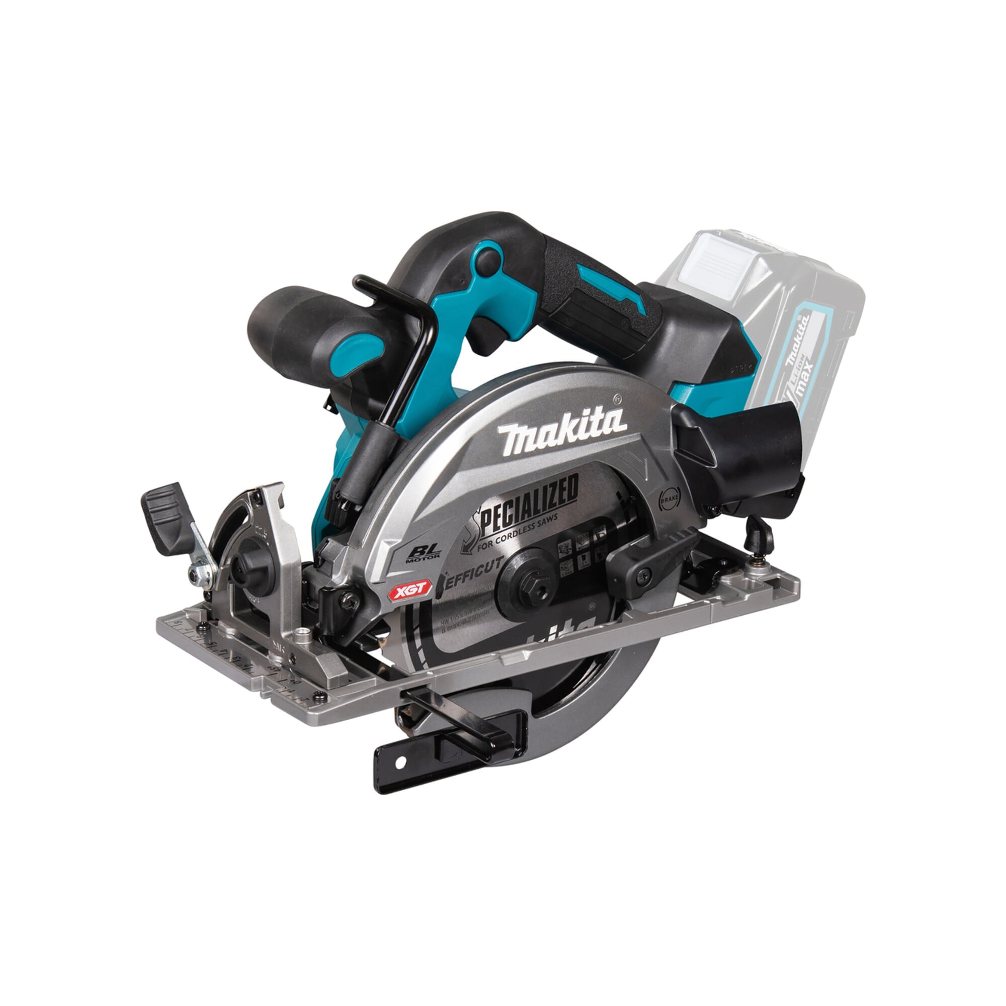 Makita Akku-Handkreissäge HS012GZ, 40V max., 57 mm, 5.200 min−¹