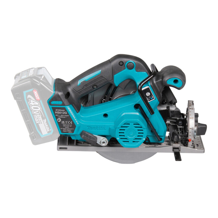 Makita Akku-Handkreissäge HS012GZ, 40V max., 57 mm, 5.200 min⁻¹