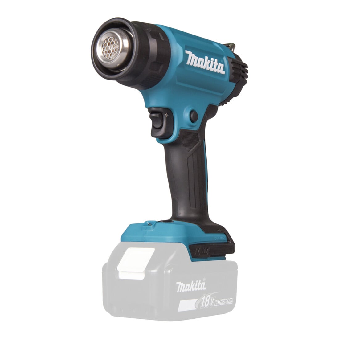 Makita Akku-Heissluftgebläse 18V (ohne Akku, ohne Ladegerät) im Transportkoffer