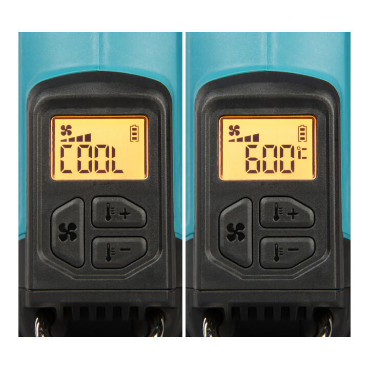 Makita Akku-Heißluftgebläse 40V max. im Transportkoffer