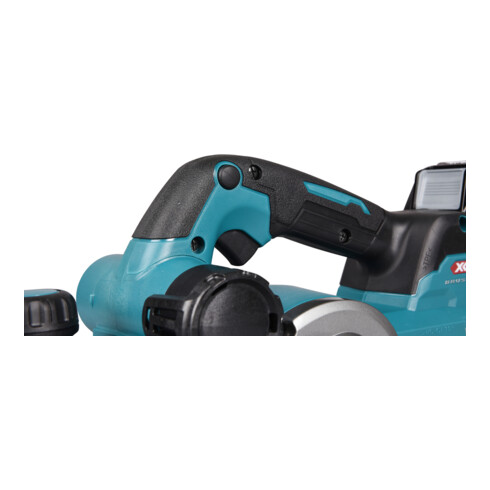 Makita Akku-Hobel 40V max. / 4,0 Ah, 2 Akkus + Ladegerät im MAKPAC