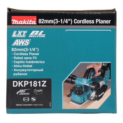Makita Akku-Hobel 82mm 18V DKP181Z
