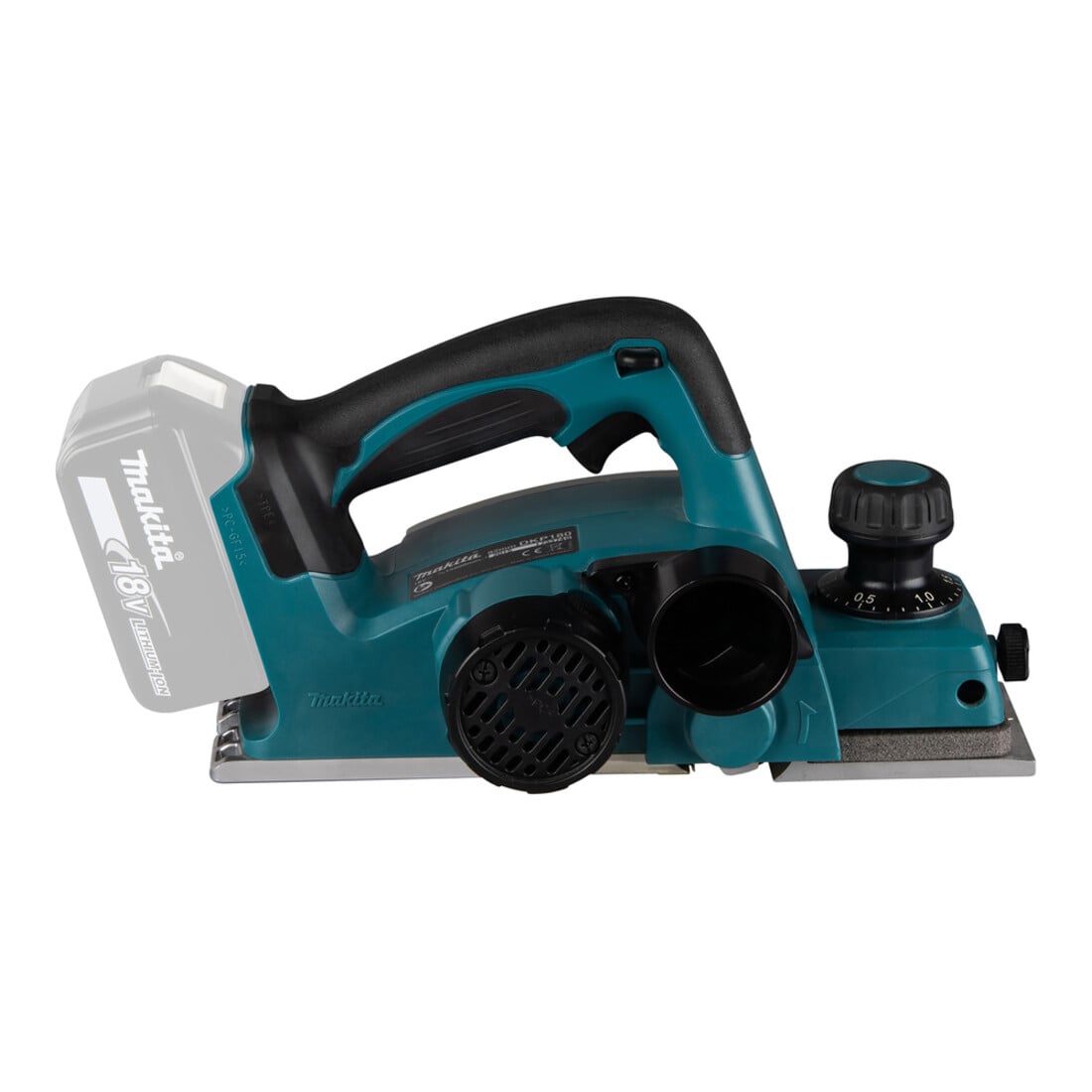 Makita Akku-Hobel DKP180Z Solo-Version