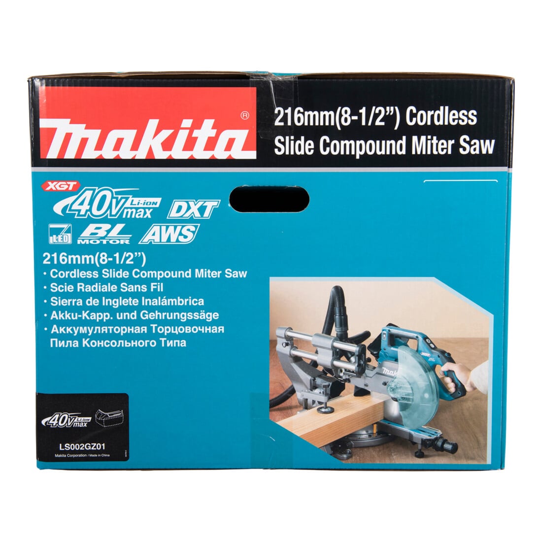 Makita Akku-Kapp- und Gehrungssäge 40V LS002GZ01