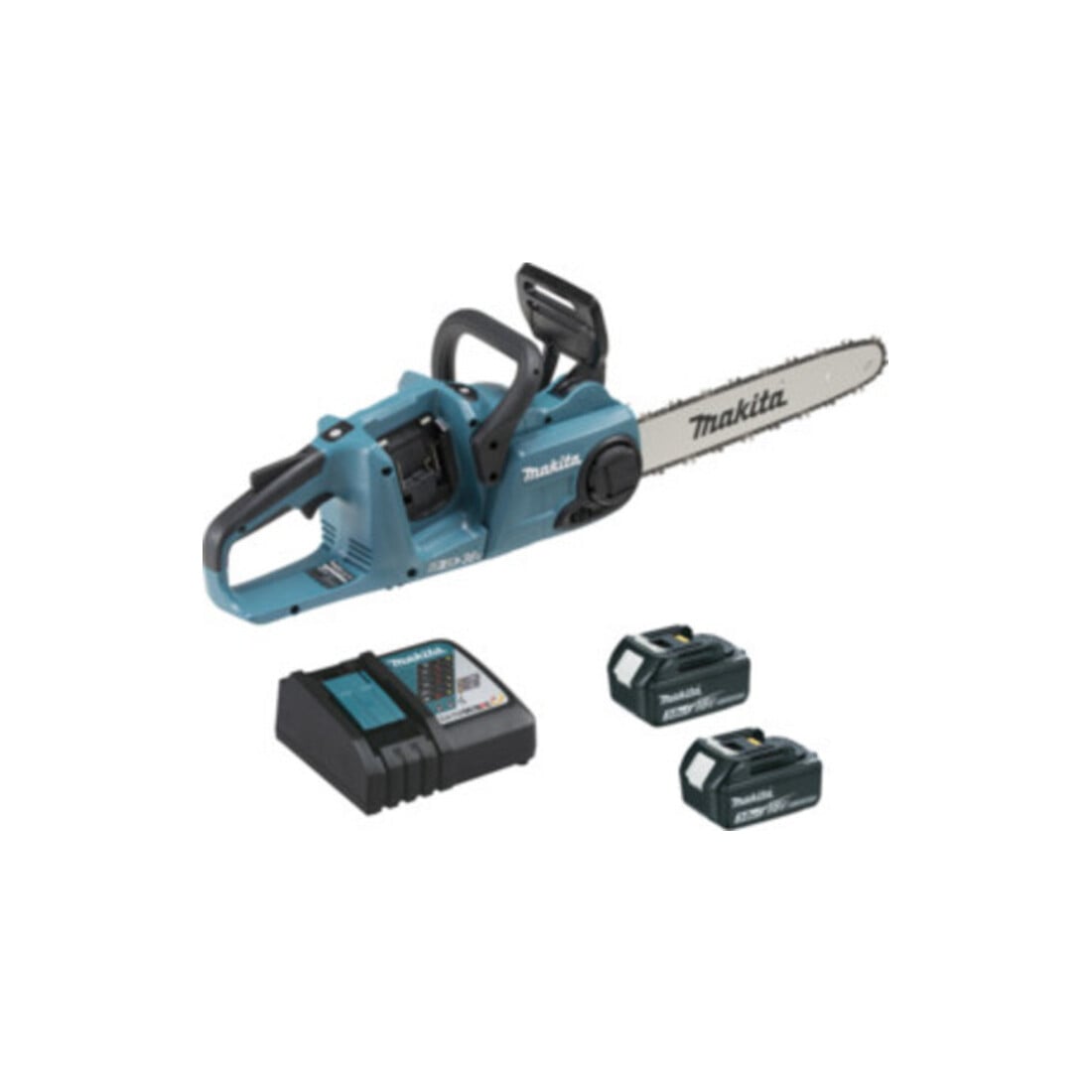 Makita Akku-Kettensäge 2 Batterien 3,0Ah 18V - 1 Ladegerät DUC353RF2