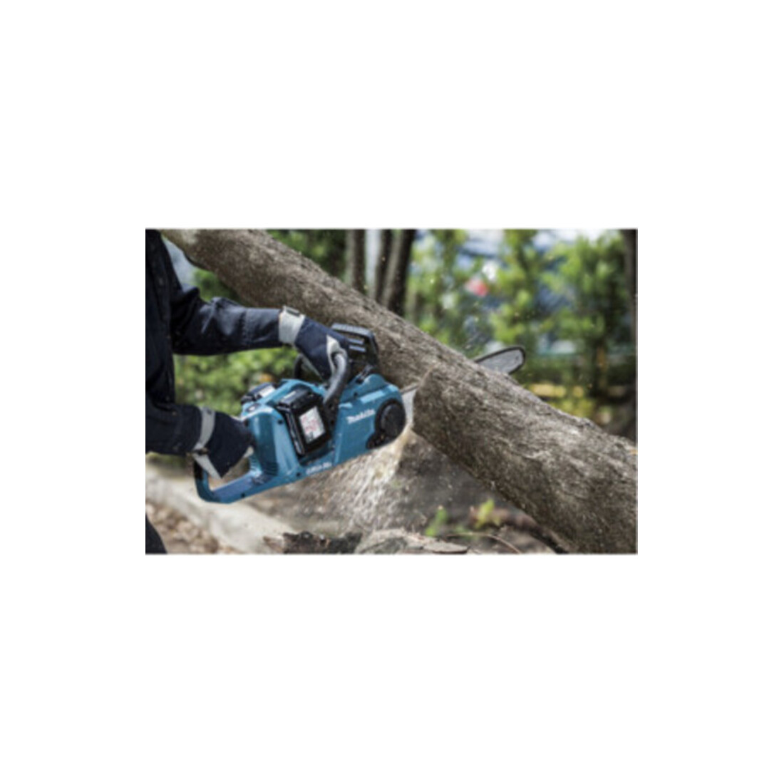 Makita Akku-Kettensäge 2 Batterien 3,0Ah 18V - 1 Ladegerät DUC353RF2