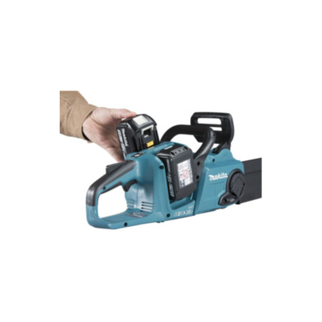 Makita Akku-Kettensäge 2 Batterien 3,0Ah 18V - 1 Ladegerät DUC353RF2