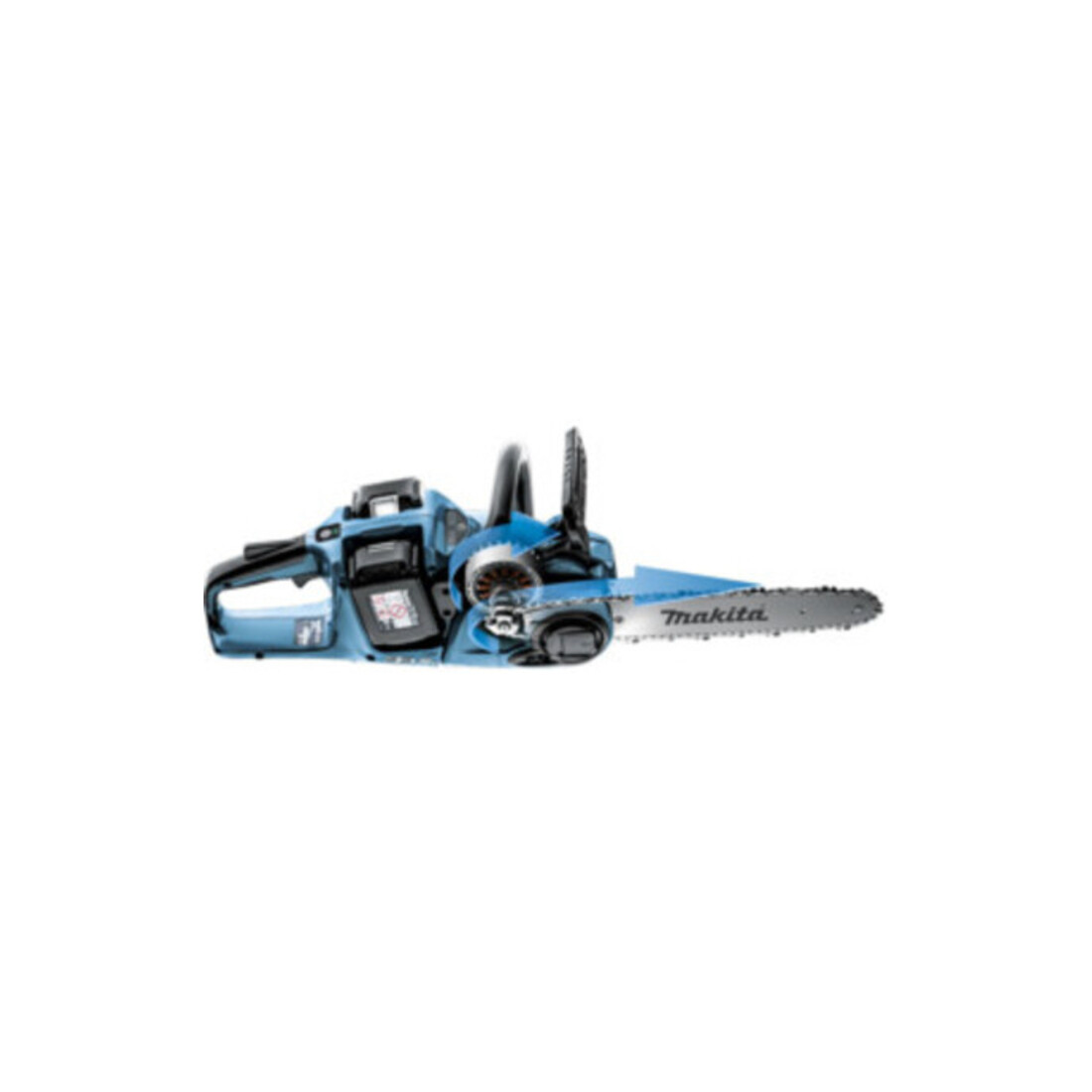 Makita Akku-Kettensäge 2 Batterien 3,0Ah 18V - 1 Ladegerät DUC353RF2
